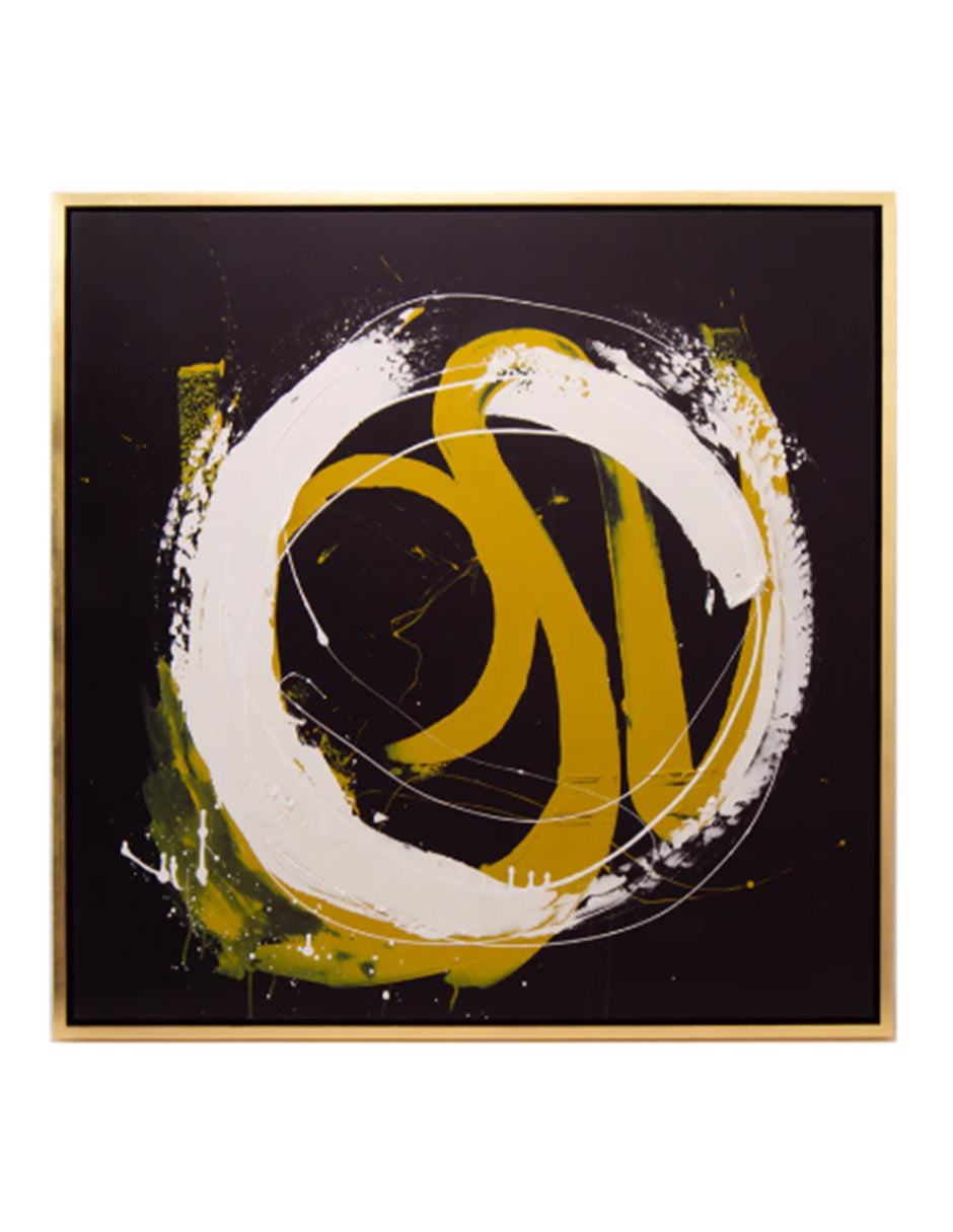 Cuadro decorativo Abstrac Disk 2