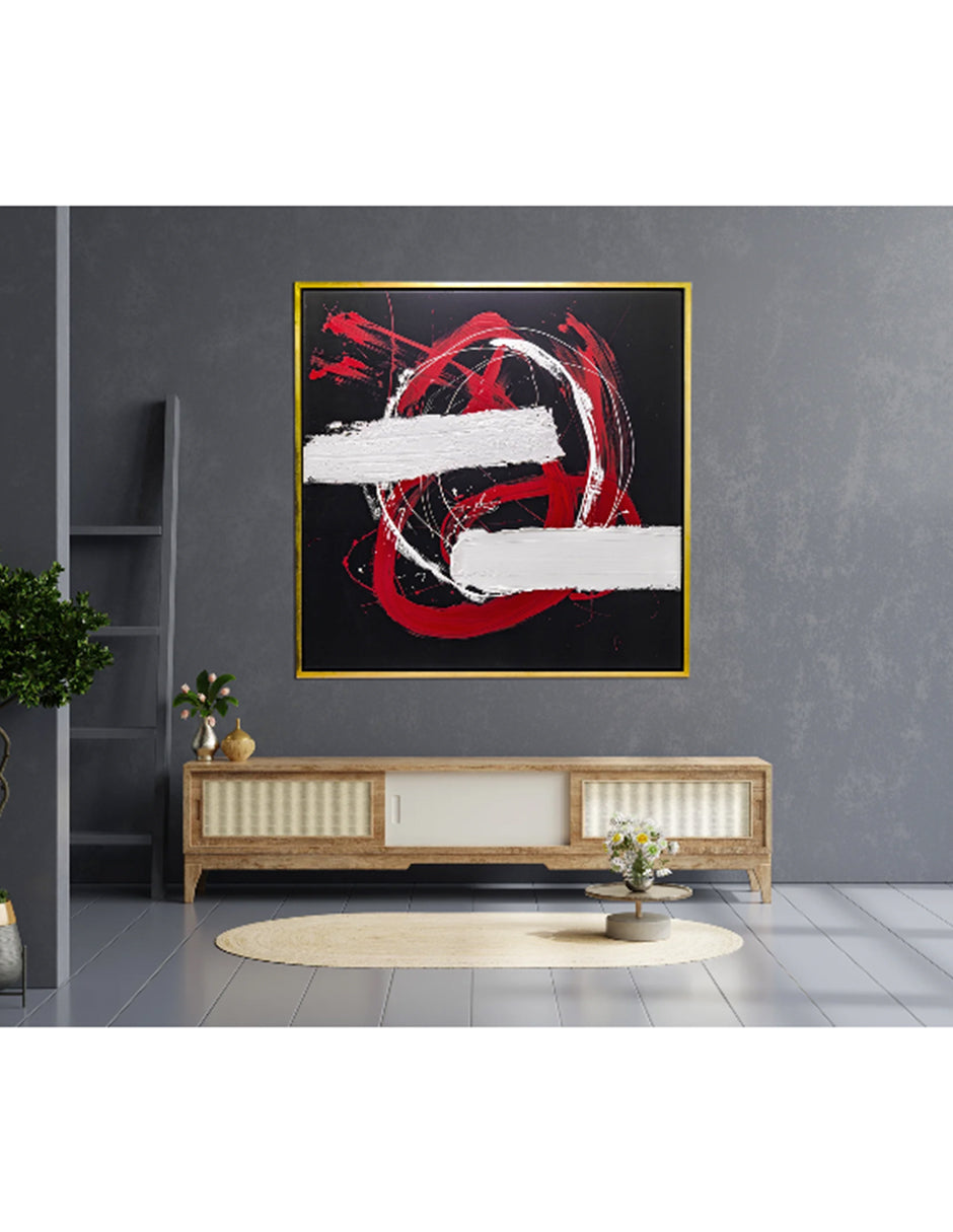 Cuadro decorativo Abstrac Disk 1