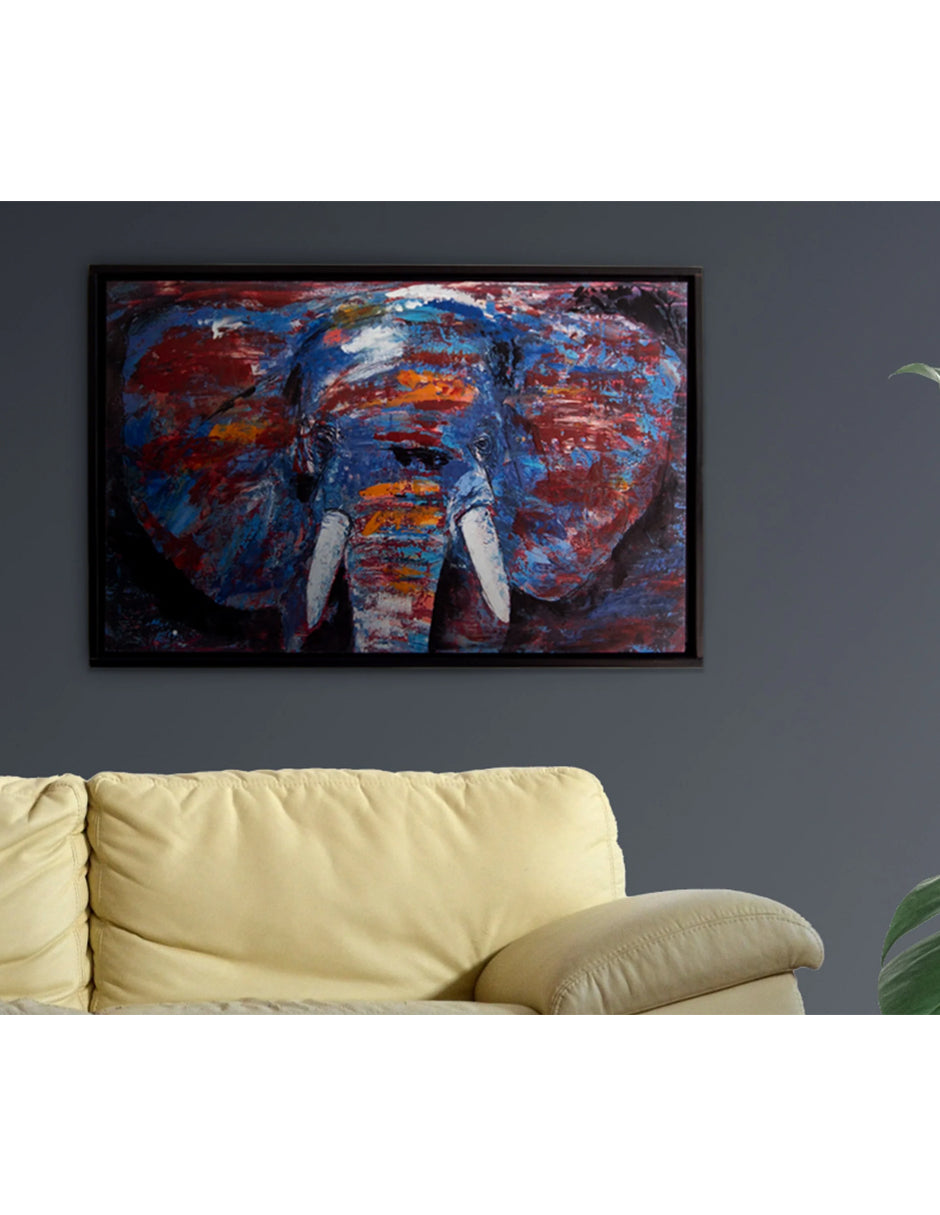 Cuadro Decorativo Color Elephant