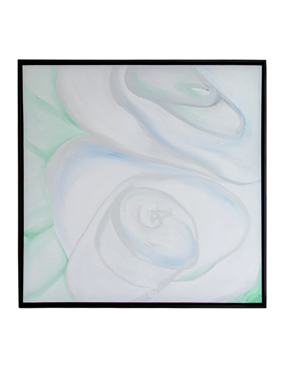 Cuadro Decorativo Flores Blancas