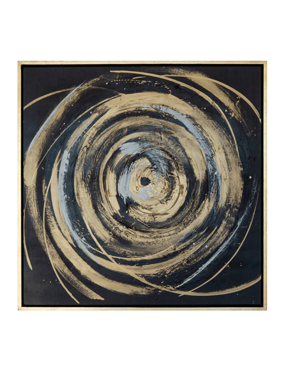 Cuadro Decorativo Tormenta Dorada
