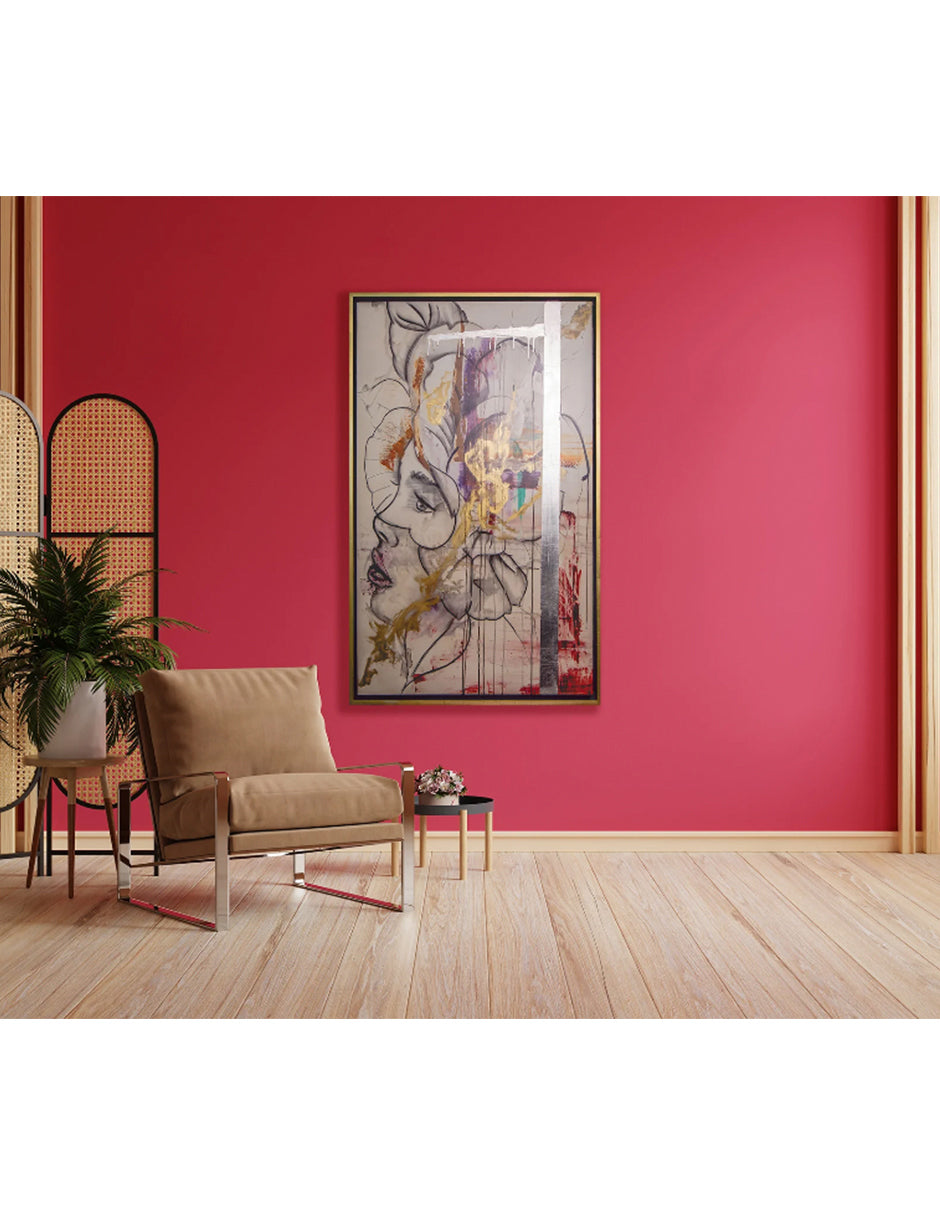 Cuadro Decorativo Damisela