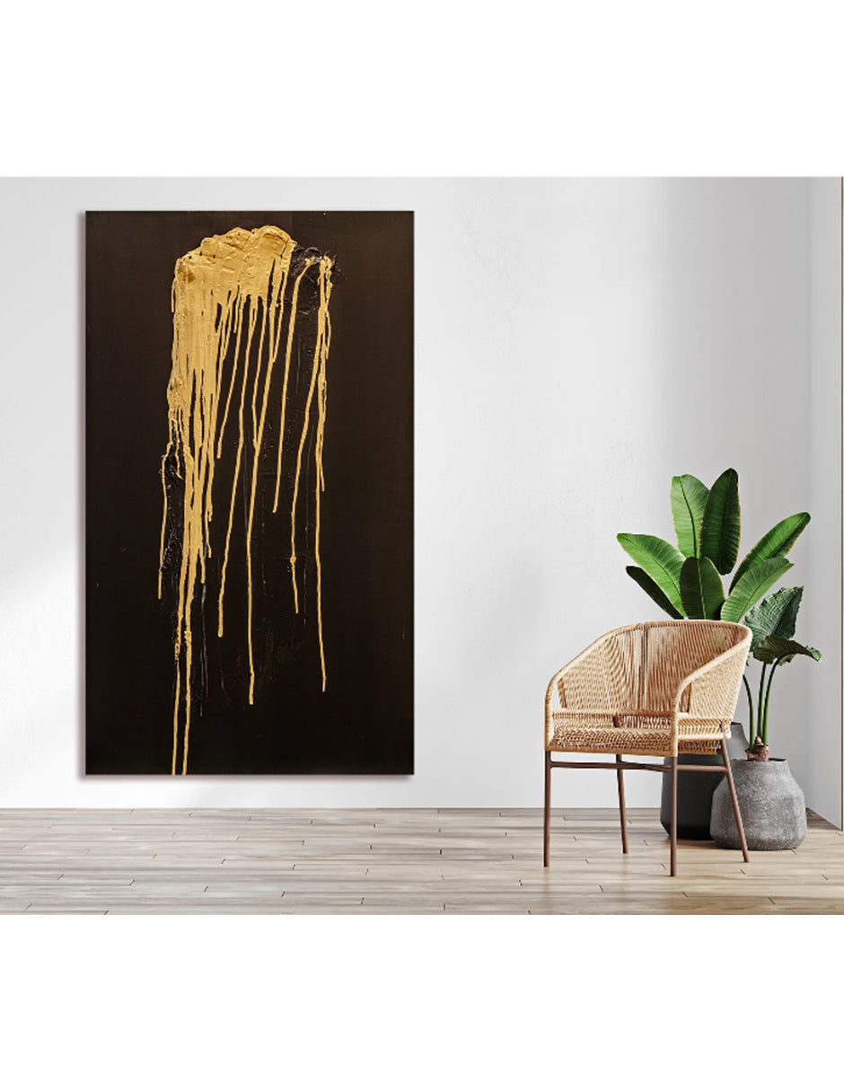 Cuadro Decorativo Golden Black