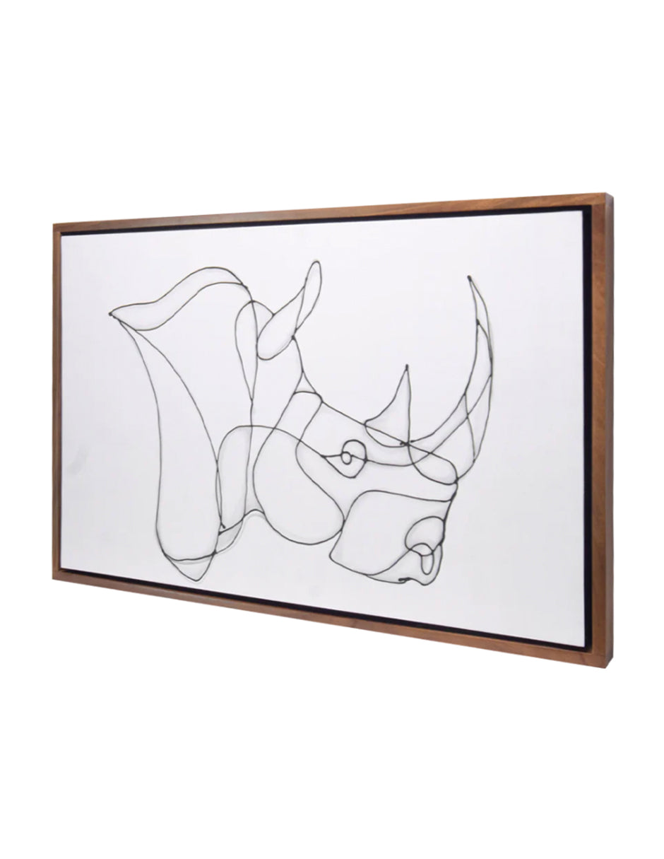Cuadro Decorativo Rhino