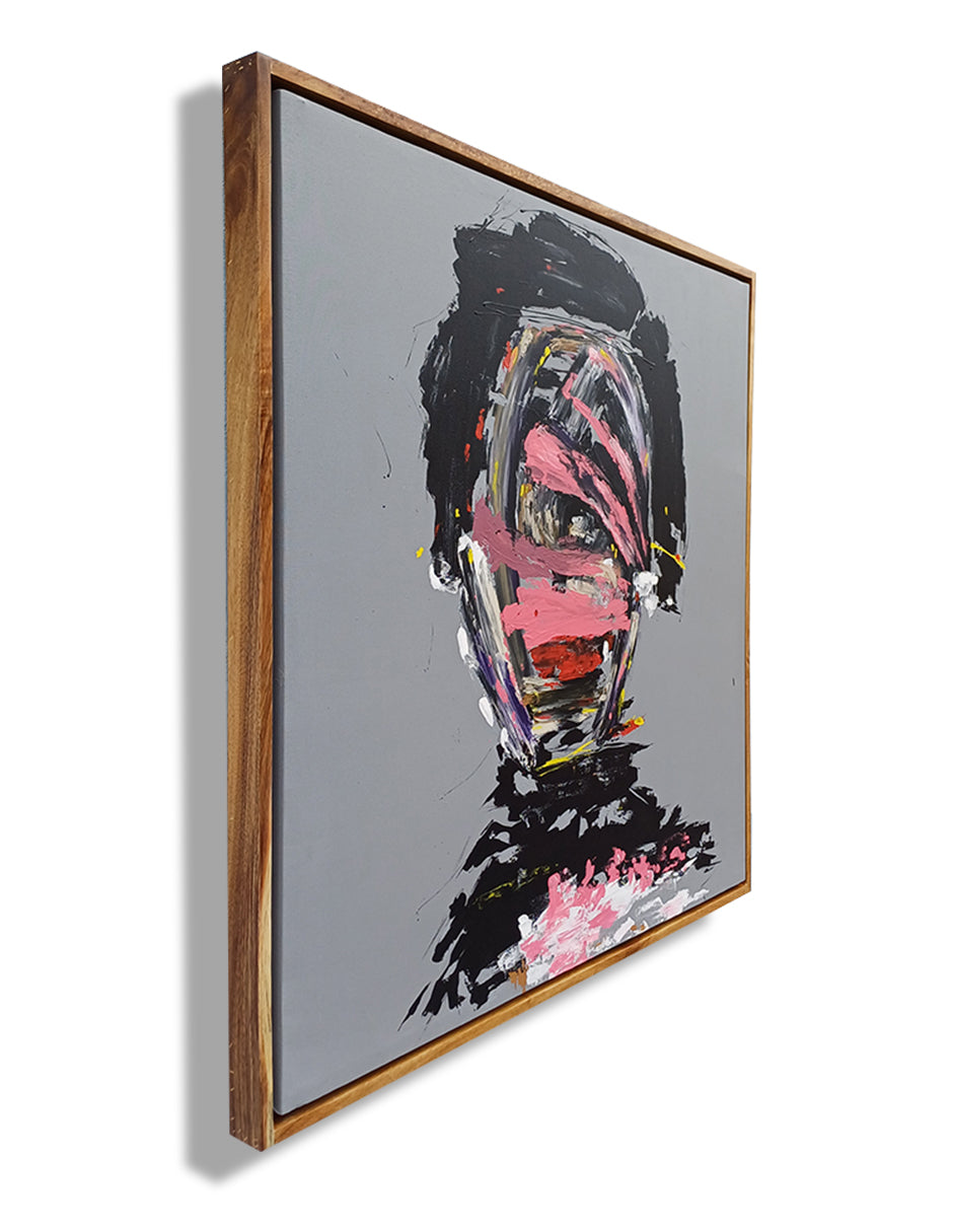 Cuadro Decorativo Rostro Dama Abstracto