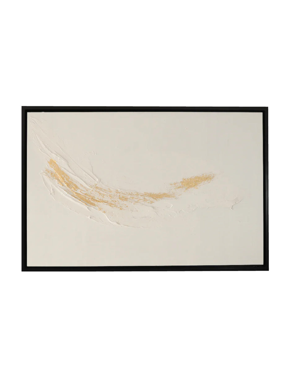 Cuadro Decorativo White & Gold