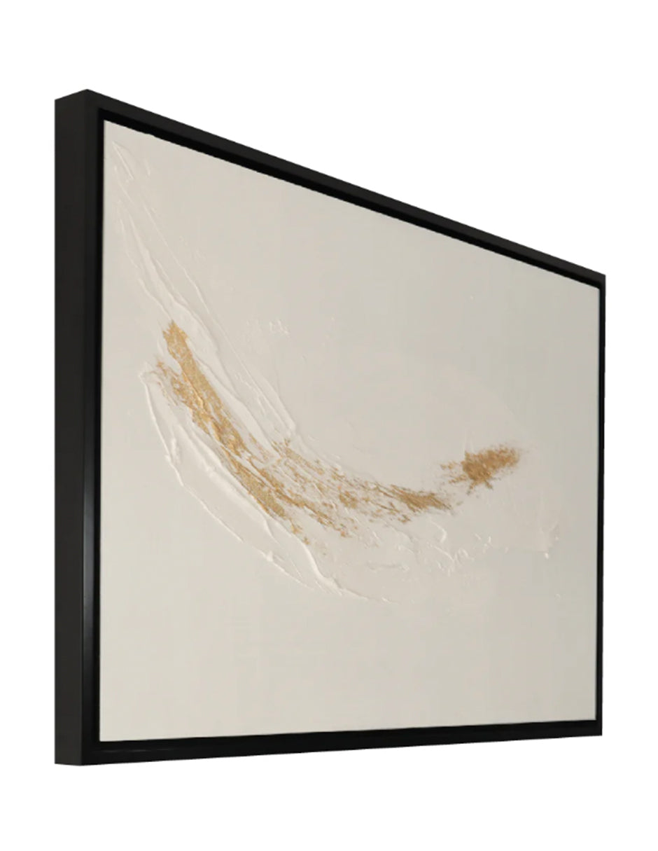 Cuadro Decorativo White & Gold
