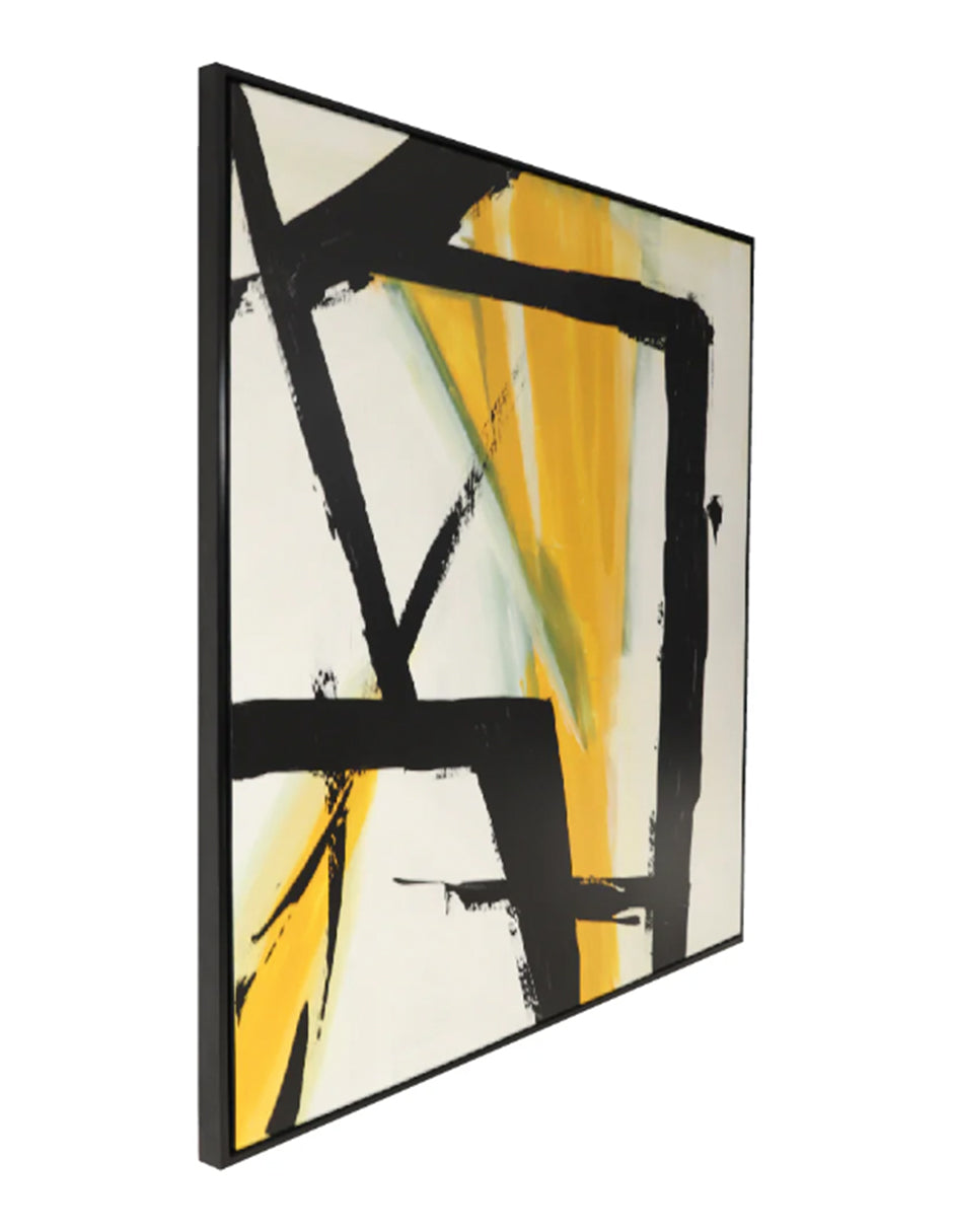 Cuadro Decorativo Yellow Aesthetic