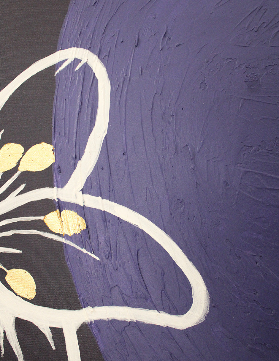 Cuadro Decorativo Flower and Moon