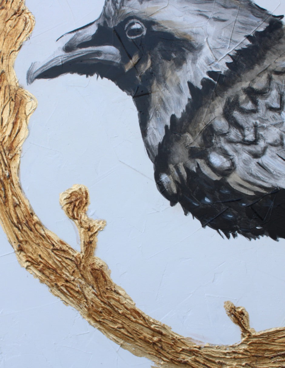 Cuadro Decorativo Gold Bird