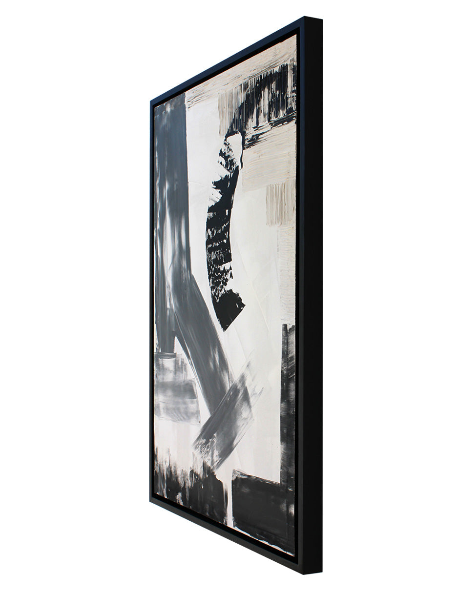 Cuadro Decorativo Gray & White Abstract