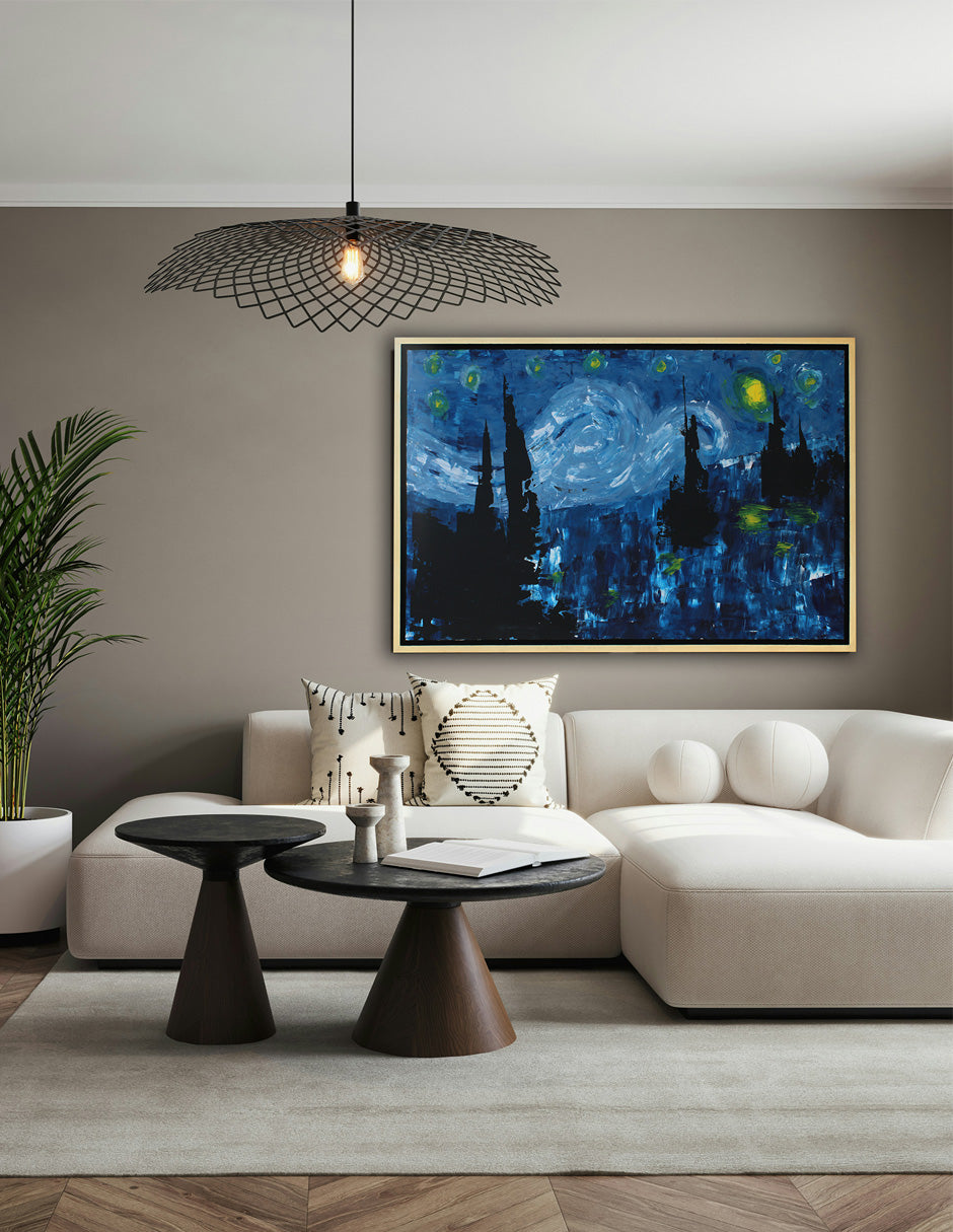 Cuadro Decorativo Noche estrellada