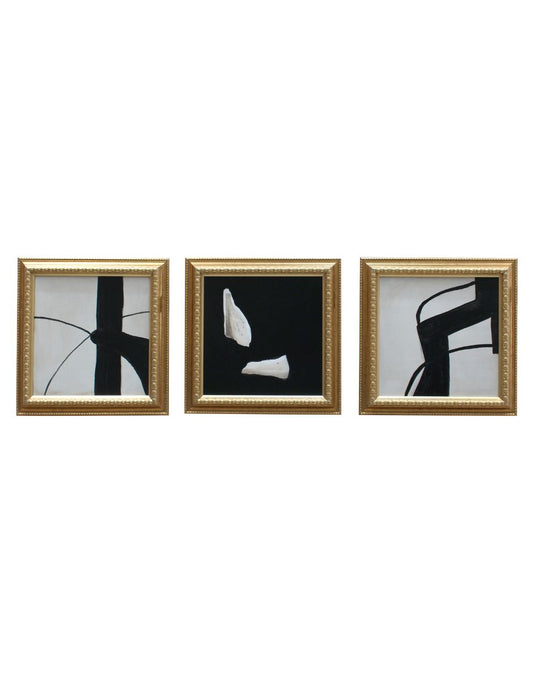 Cuadro decorativo Set de 3 Punto de quiebre