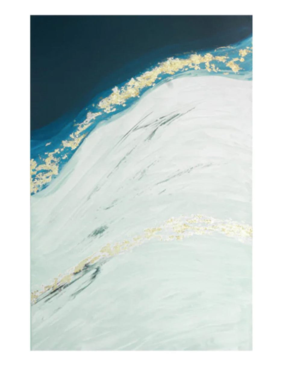 Cuadro Decorativo Azul Hielo