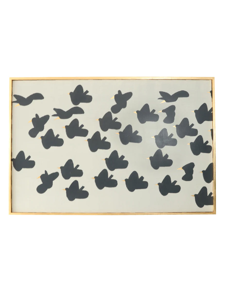 Cuadro Decorativo Black Birds