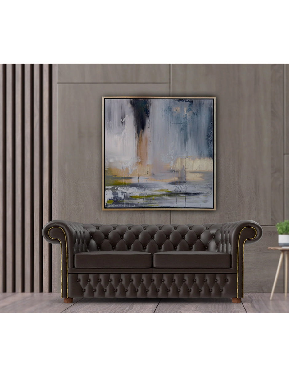 Cuadro Decorativo Cascada Oro