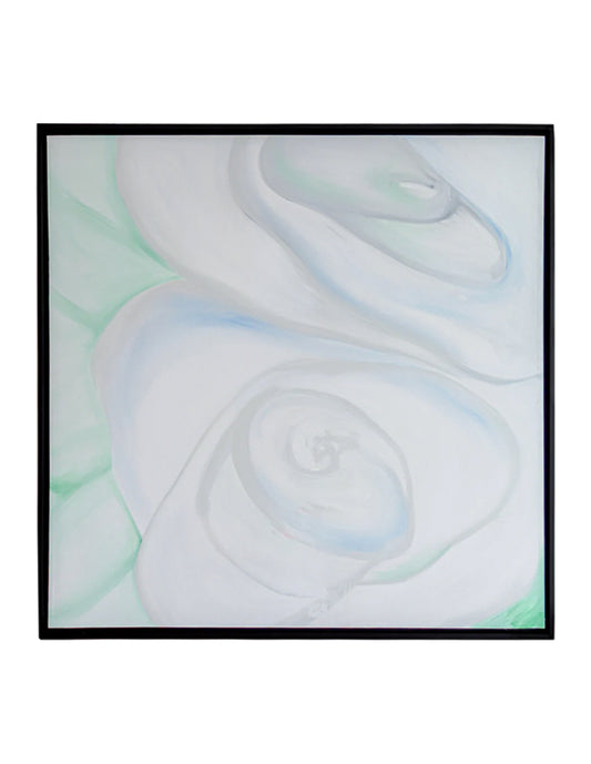 Cuadro Decorativo Flores Blancas
