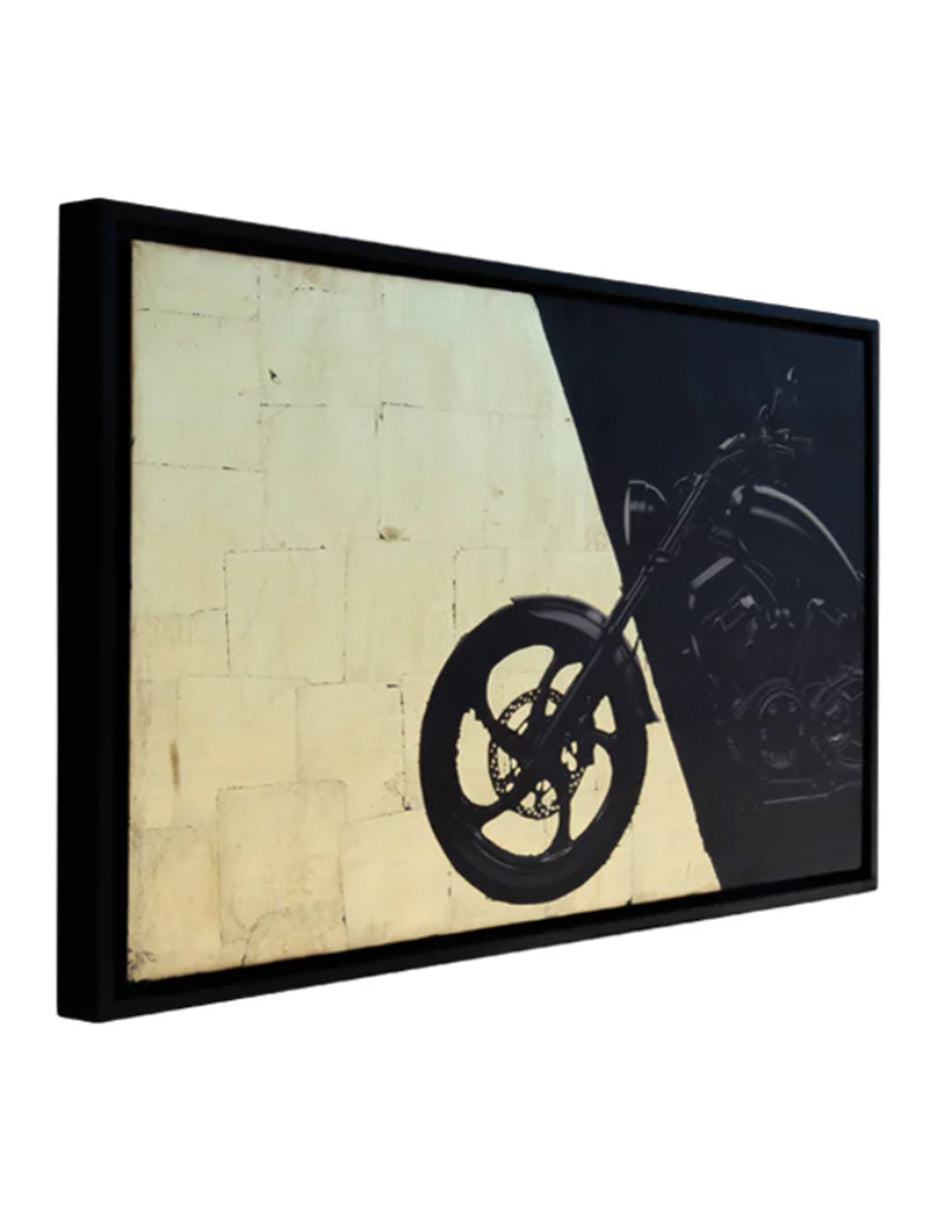 Cuadro Decorativo Gold Moto