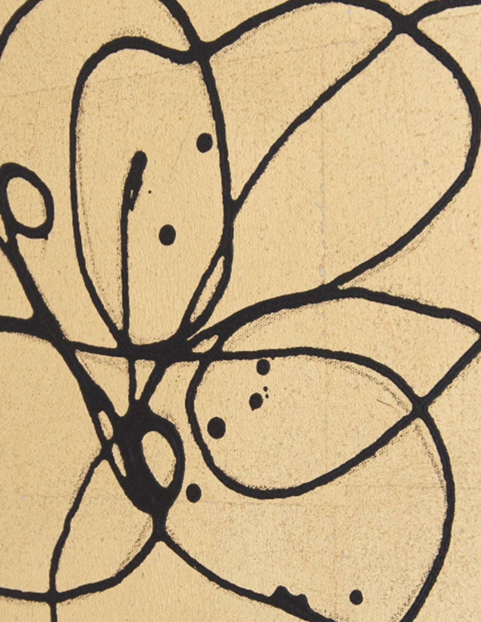 Cuadro decorativo Golden Flower