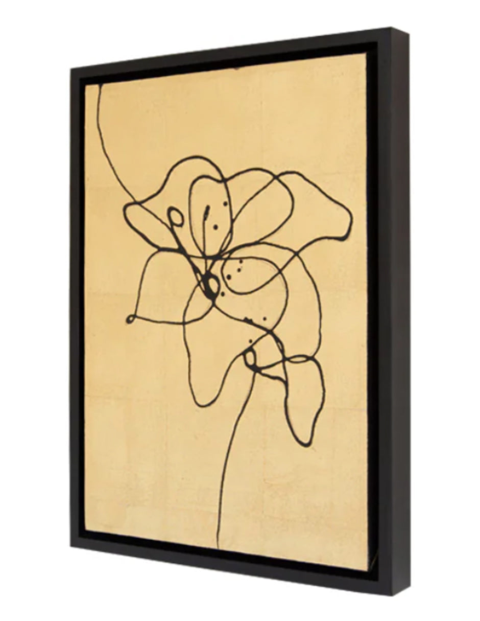 Cuadro decorativo Golden Flower