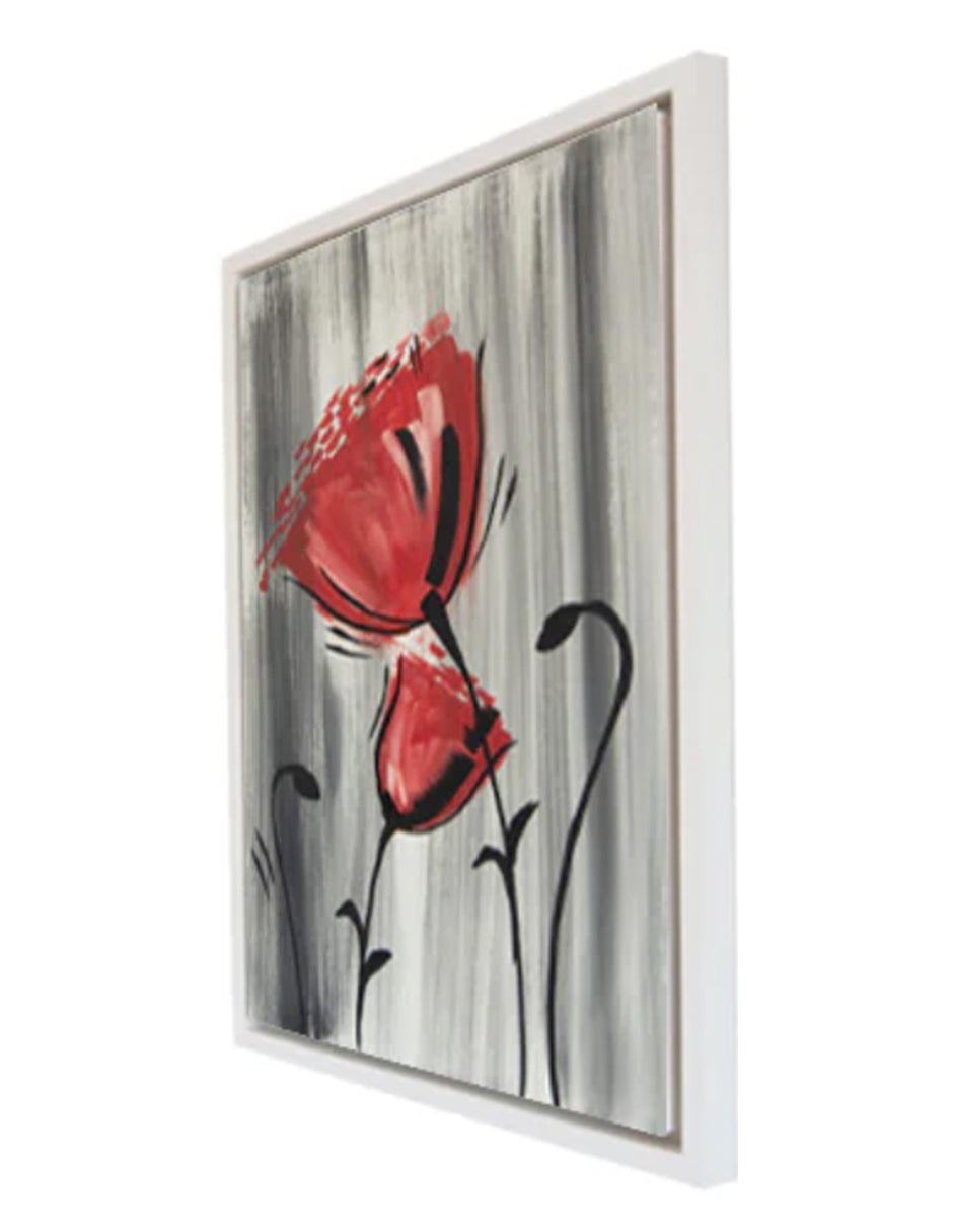 Cuadro Decorativo Red Flower