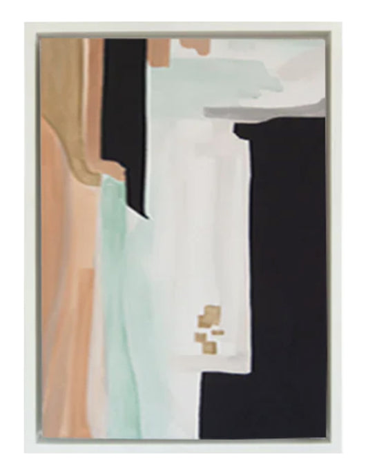 Cuadro decorativo Sea Abstract Blanco