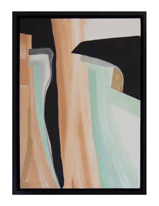 Cuadro decorativo Sea Abstract Negro