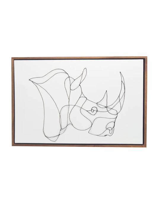 Cuadro Decorativo Rhino
