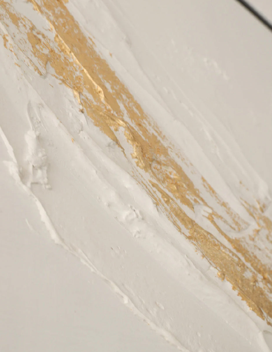 Cuadro Decorativo White & Gold