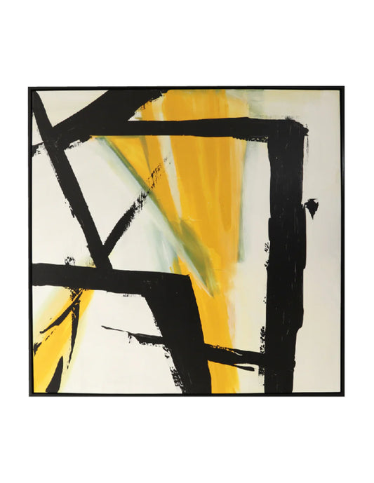 Cuadro Decorativo Yellow Aesthetic