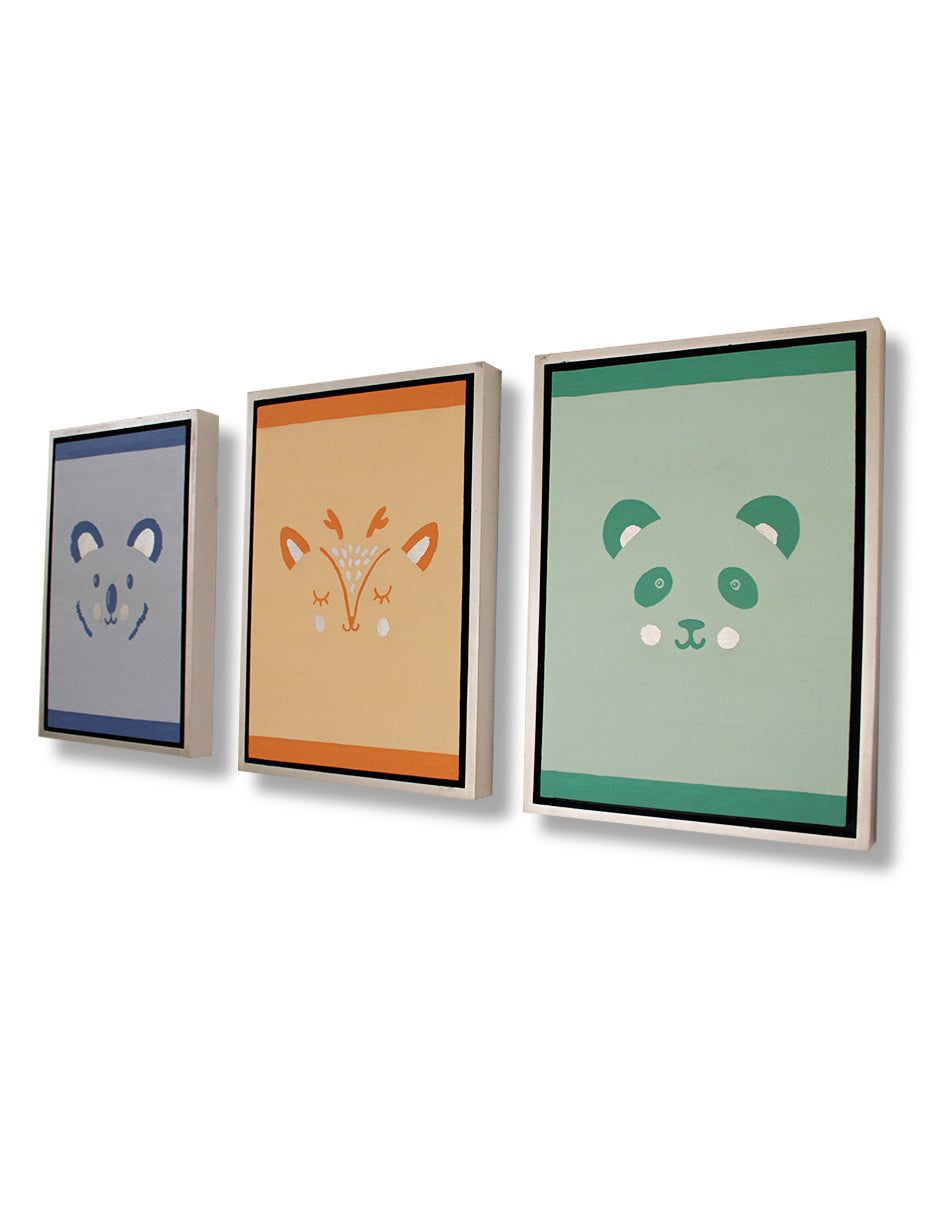 Cuadro Decorativo Animalitos