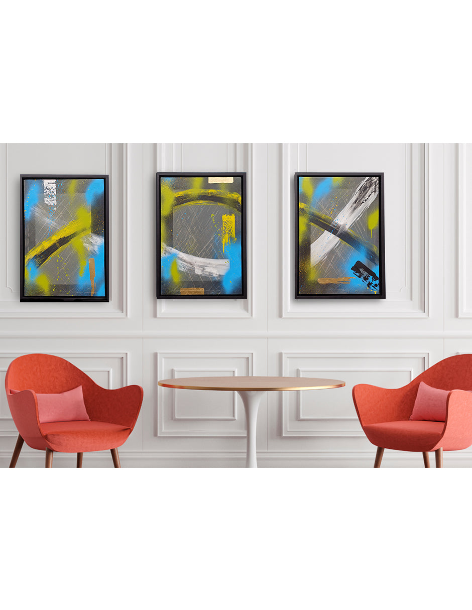 Set de 3 Cuadros Decorativos El Ojo