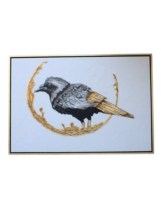 Cuadro Decorativo Gold Bird