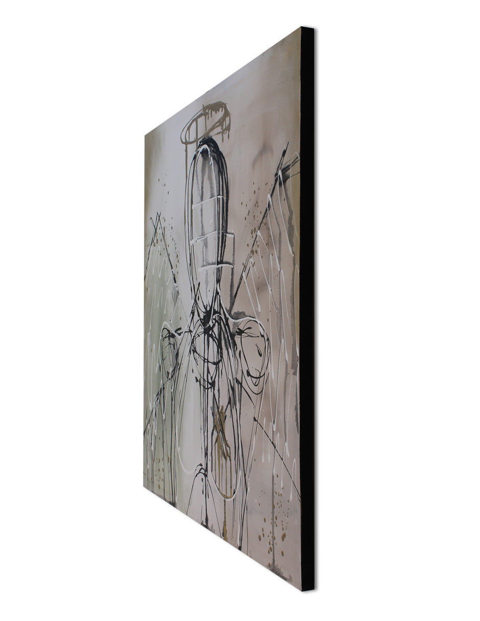 Cuadro Decorativo Angel abstract