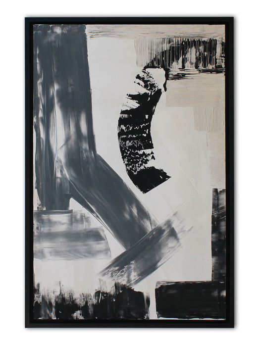 Cuadro Decorativo Gray & White Abstract