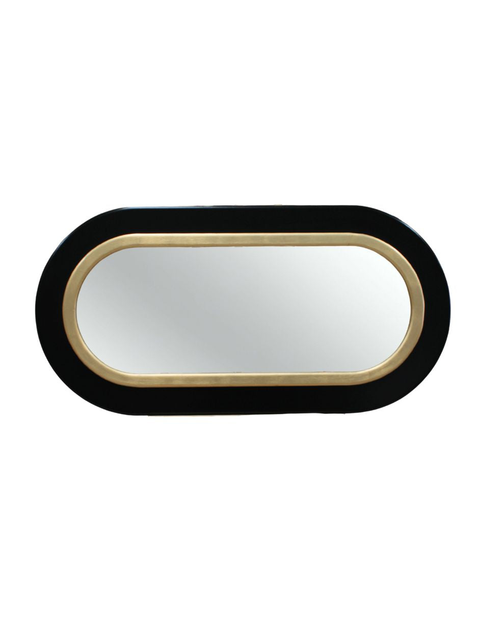 Espejo decorativo Dual Negro & Oro