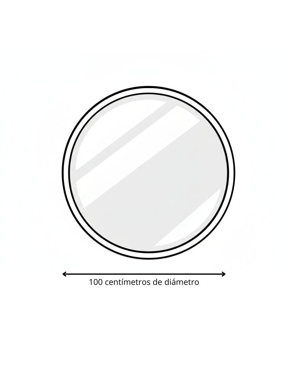Espejo Decorativo Aura Blanca