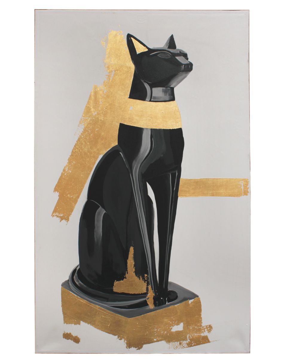 Cuadro decorativo Felino Egipcio