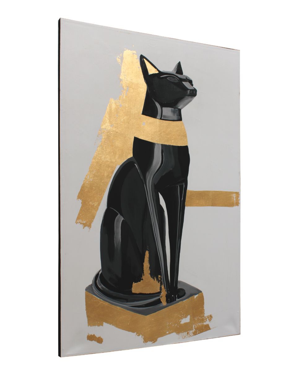 Cuadro decorativo Felino Egipcio